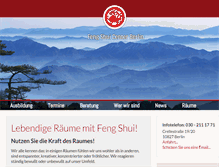 Tablet Screenshot of feng-shui-center-berlin.de